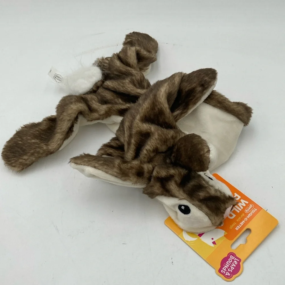 Leaps and Bounds Wild Plush Dog Toy